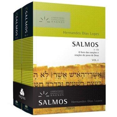 Imagem de Box Salmos Vol. 1 E 2 Comentários Expositivo Hernandes Lopes - HAGNOS