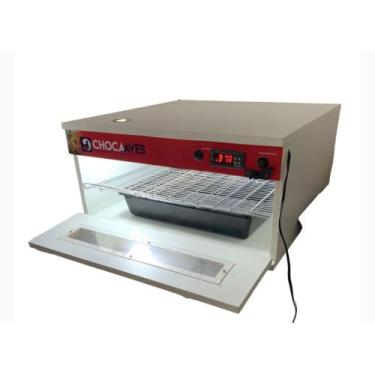 Imagem de Chocadeiras 120 Ovos Com Ovoscópio, 100% Automática - ChocaAves, 110V