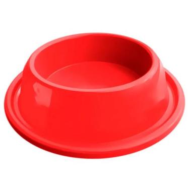 Imagem de Comedouro Antiformiga para Gatos Vermelho 200ml - Furacão Pet - FURACA