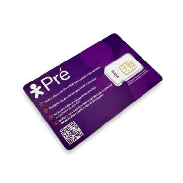 Imagem de Chip VIVO 3G/4g/5G Ddd Automático 3 Em 1 Triplo Chip  (10 Unidades)