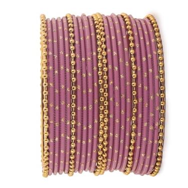 Imagem de RIANGI Conjunto de joias de designer Bollywood Bridal Jewelry de 22 peças preto/dourado para mulheres, pulseiras indianas para mulheres, conjuntos de joias de mão femininas, Circ 7.8 in-Indian Size