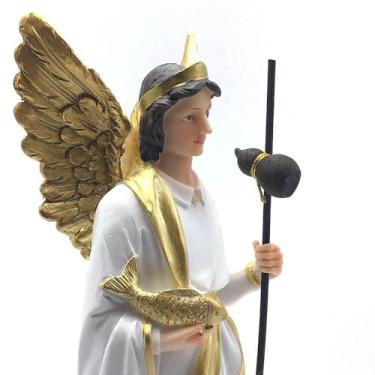 Imagem de Imagem Arcanjo São Rafael Resina 30 Cm