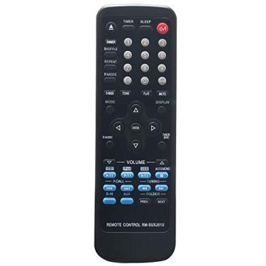 Imagem de Controle remoto de substituição AULCMEET RM-SUXJ51U compatível com componentes JVC CA-UXJ51 UX-J51 SP-UXJ51 GVT0294-006B