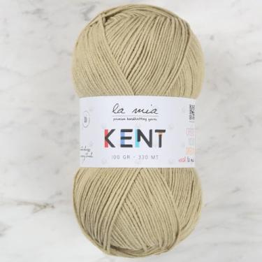Imagem de La Mia Kent 1 novelo 50% algodão 50% fio de acirílico, 100 gramas, 330 metros, bege - L098