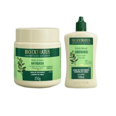 Imagem de Kit Jaborandi Controle de queda 1 Banho de creme 250ml 1 Tônico capilar 100ml-Unissex