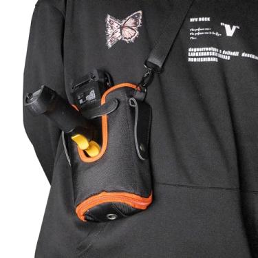 Imagem de ACTIVERGE Estojo De Transporte De Cinto De Ombro Para Symbol Mc9000 Mc9060 Mc9090 Mc9100, Mc9190 Mc9200 Mc92N0 Leitor De Código De Barras Para Telefone Android Pda Portátil, Laranja (Sg-Mc9121112-01R)