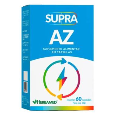 Imagem de Supra A a Z Suplemento Alimentar 60 Cápsulas  - Herbamed