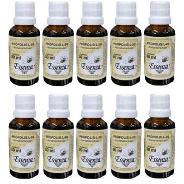 Imagem de Kit 10 Própolis L-20 Aromatizante Bucal 30Ml - Essenza
