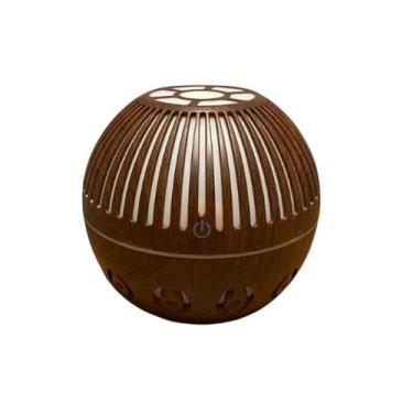 Imagem de Umidificador Difusor De Aroma Ultrassônico Luz De Led Bola - Gruposhop