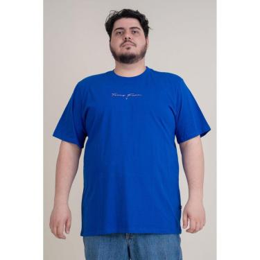 Imagem de CAMISETA MASCULINA TEXAS FARM - CM630 - DO G3 AO G4 - AZUL ROYAL-Masculino