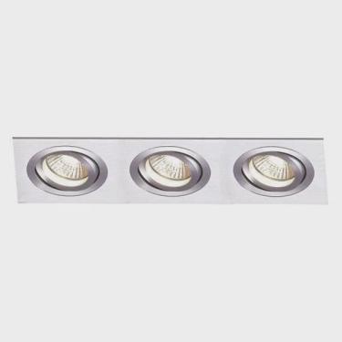 Imagem de Spot Embutir de Alumínio Ecco 5cmx51cmx17cm Bella Iluminação