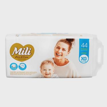 Imagem de Fralda mili love & care mega xg com 44 unidades
