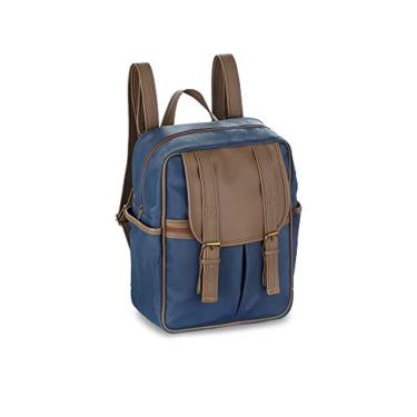 Imagem de Mochila Maternidade Papai Marinho - Fazendo Arte, Fazendo Arte, Azul