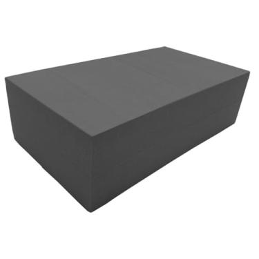 Imagem de Bloco de Yoga em EVA 23x13x7cm - AMS EVA (Preto, 23x13x7cm)