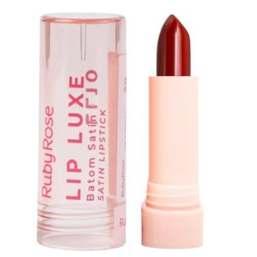 Imagem de Hbl6000 1 Batom Satin Lip Luxe Ll10 Ruby Rose