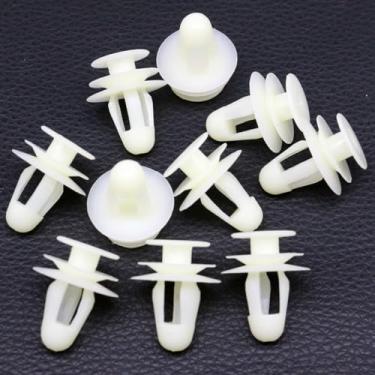 Imagem de DZMZL Painel de acabamento de porta frontal clipe de fixação rebite 01553-30001 serve para Nissan Altima Armada Cube GT-R Rogue Murano serve para Infiniti Qtde 10