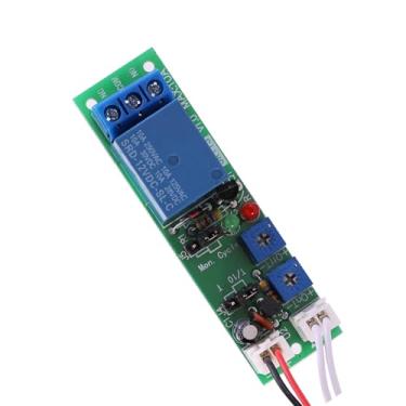 Imagem de Módulo de relé de Temporizador de Ciclo Ajustável de Alta Precisão, Módulo de Interruptor Liga/desliga de Atraso para Equipamento Operacional de Temporizador (DC 12V 0-120