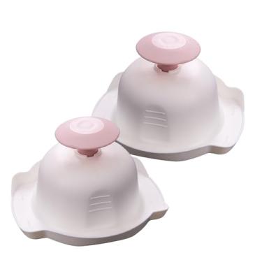 Imagem de Hemoton 2 peças de suporte de segurança alimentar, ferramenta de fatiar mandolina, cortador de alimentos, triturador de vegetais, protetor de dedo para cortar mandolina, ralador (preto)