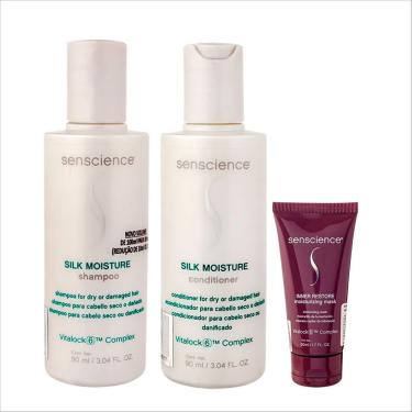 Imagem de Kit Senscience Moisture - Shampoo 90ml + Condicionador 90ml + Máscara 50ml