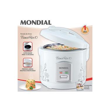 Imagem de Panela De Arroz Mondial Bianca Rice 10 Xicaras Bc 110v