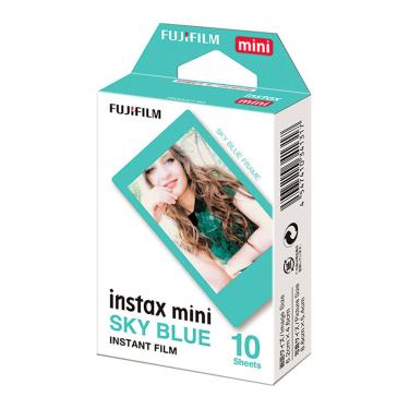 Imagem de Filme Instax Mini Sky Blue Com 10 Fotos - Fujifilm [f118]