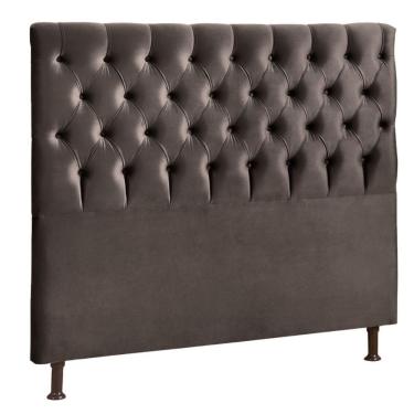 Imagem de Cabeceira Solteiro Cristal 90cm Js Chocolate