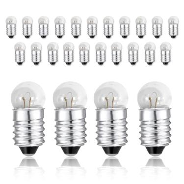 Imagem de YAFIYGI Lâmpadas Miniatura E10 25 Peças 0,3A 6V Lanterna De Substituição Pequena Para Experimentos Circuito Pequenos Projetos Científicos Insta Lightbulb