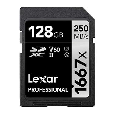 Imagem de Cartão de memória Lexar Professional LSD128CBNA1667, 128GB, para câmera