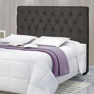 Imagem de Cabeceira Barcelona Sued Chocolate 170 cm - CASA H