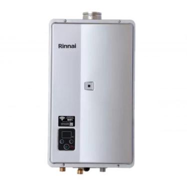 Imagem de Aquecedor de Água a Gás Rinnai E33 GN 33 Litros Prata Bivolt