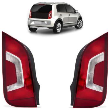 Imagem de Lanterna Traseira Up Cross 2014 2015 2016 2017 Bicolor Lente Lisa Acrí