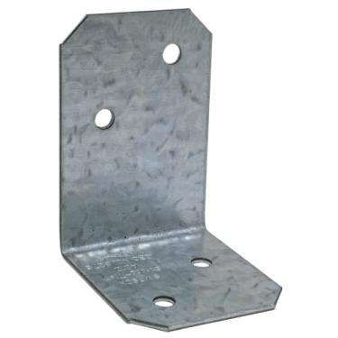 Imagem de Pacote com 25 – Fechos galvanizados Simpson Strong-tie Angle Zmax 5 cm A x 3,8 cm P x 4,5 cm L 18 Ga Zmax 2 – 10 D