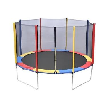 Imagem de Cama Elástica (Pula-Pula) 2,44m com Rede de Segurança - Pelegrin