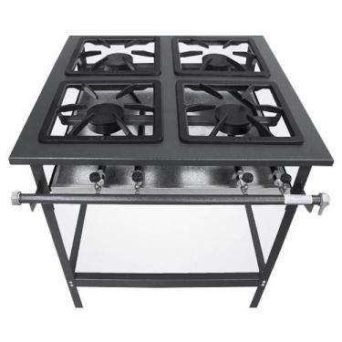 Imagem de Fogão 4 Bocas Metal Brey Gás Alta Pressão 004