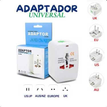 Imagem de Adaptador Universal para Vários Países e Dispositivos - LIPPIN