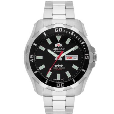 Imagem de Relógio ORIENT masculino automático prata 469SS078NH P1SX