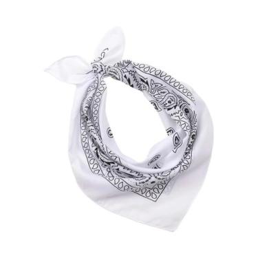 Imagem de Bandana Unissex Com Estampa Boêmia De Paisley, Bandana Hiphop, Máscara
