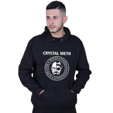 Imagem de Moletom Canguru Unissex Série Breaking Bad Cristal Heisenberg Say My N