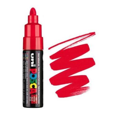 Imagem de Caneta Posca PC-7M Marcador Uni ball - UNI-BALL, VERMELHO