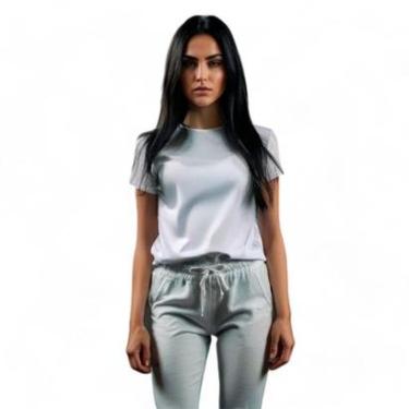 Imagem de CAMISETA Blusa Feminina Camisa Blusinha DRY Furadinho Academia Corrida Yoga 616-Feminino