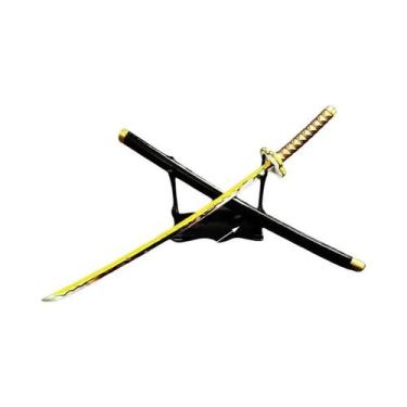 Imagem de Espada Katana Demon Slayer Em Tamanho Real De 25cm, Prop De Cosplay De