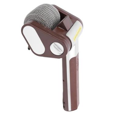 Imagem de Dpofirs Escova Elétrica de Churrasqueira, Giratória Recarregável de 350 Rpm Sem Fio, Rolo de Aço Inoxidável, Com Ferramenta de Limpeza de Churrasco Leve LED, para Limpeza de Grade Ao Ar (Marrom)