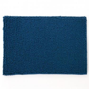 Imagem de 01 Tapete para Banheiro - 60cm x 40cm - Tapete Popcorn Antiderrapante Bolinha (Azul)