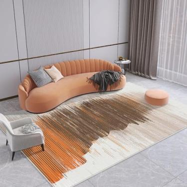 Imagem de Tapetes leves e luxuosos para decoração de sala de estar, laváveis, para quarto, sala de estar, tapete macio para vestiário (200x300 cm/D)