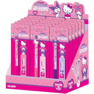 Imagem de Lapiseira 0,7 mm, Leonora, Hello Kitty e 20 unidades Grafite, Sortido