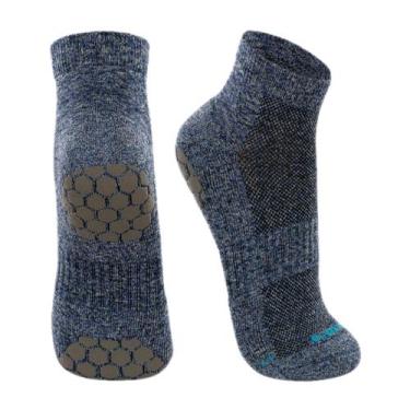 Imagem de Meia Unisex Antiderrapante Pilates Lupo 3310-003, 2780, Anil, G - calç