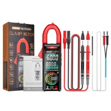 Imagem de Alicate Amperímetro Digital Aneng ST213 para Corrente DC e AC com Medi