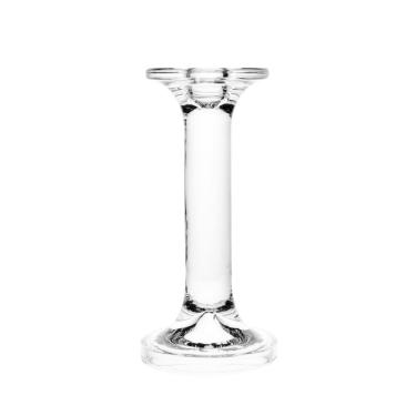 Imagem de Candelabro Castiçal Porta Velas de Vidro 8x16cm 61729