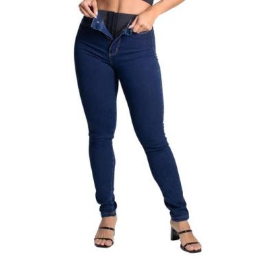 Imagem de Calça Jeans Sawary Super Lipo - 279381 - Azul 42, Azul, 42