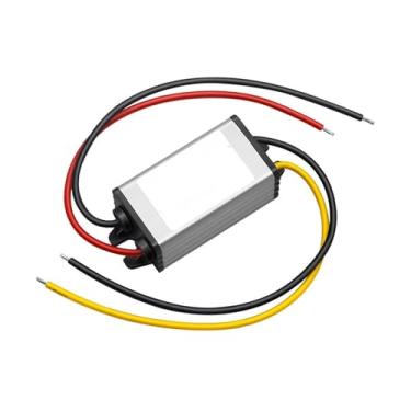 Imagem de Conversor CC para CC 12V para 24V 1A 3A 5A 10A 12A 15A 20A 30A 40A 50A Step Up Boost 12 Volts 24 Volts Fonte de alimentação para carro (plástico ABS 3A)